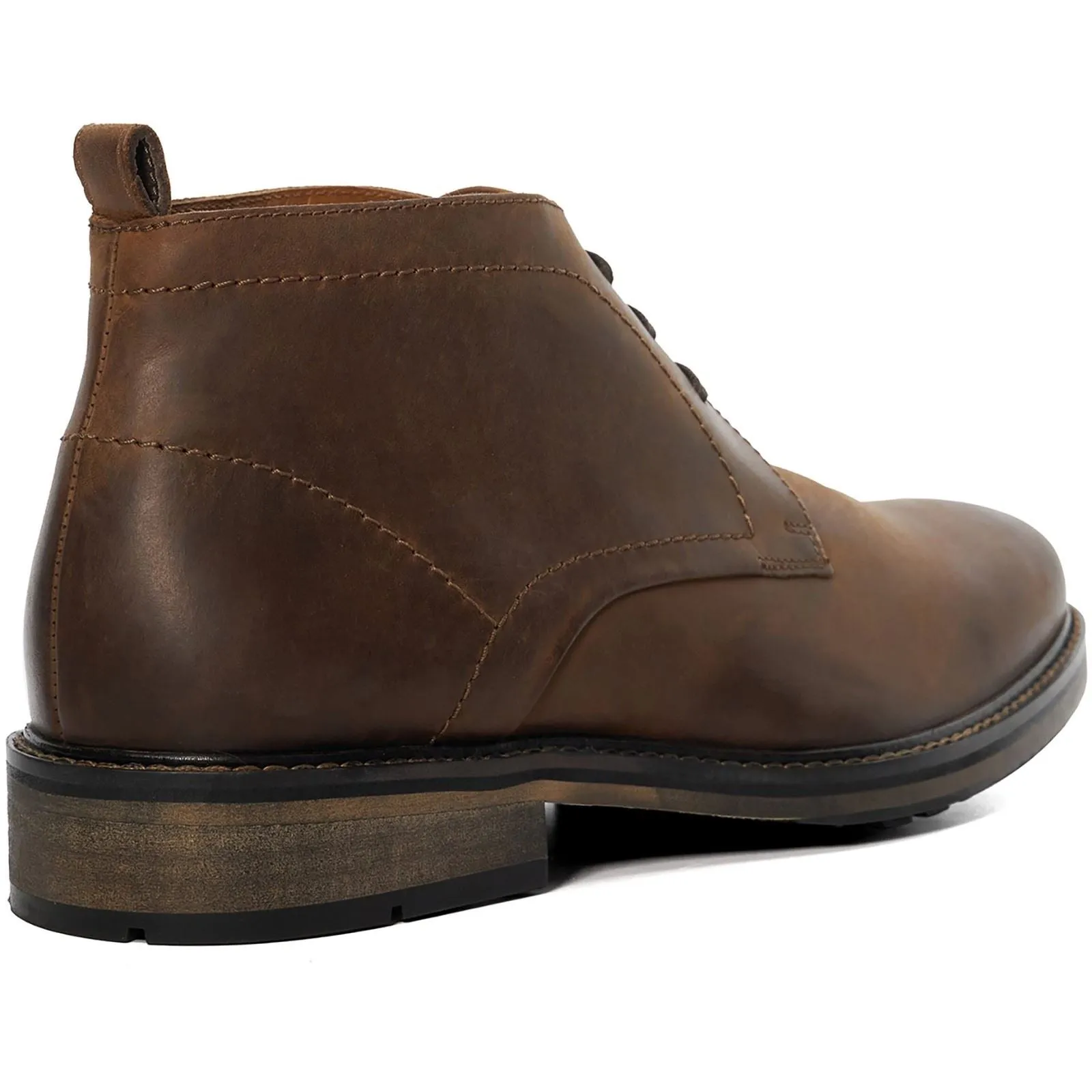Dune Charleys Leather Men's Brown Boots
