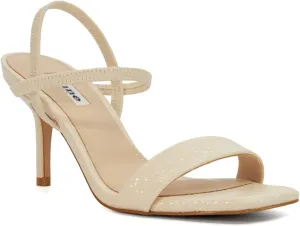 Dune London Women's METHODICAL Heeled Sandal, Ecru, 11