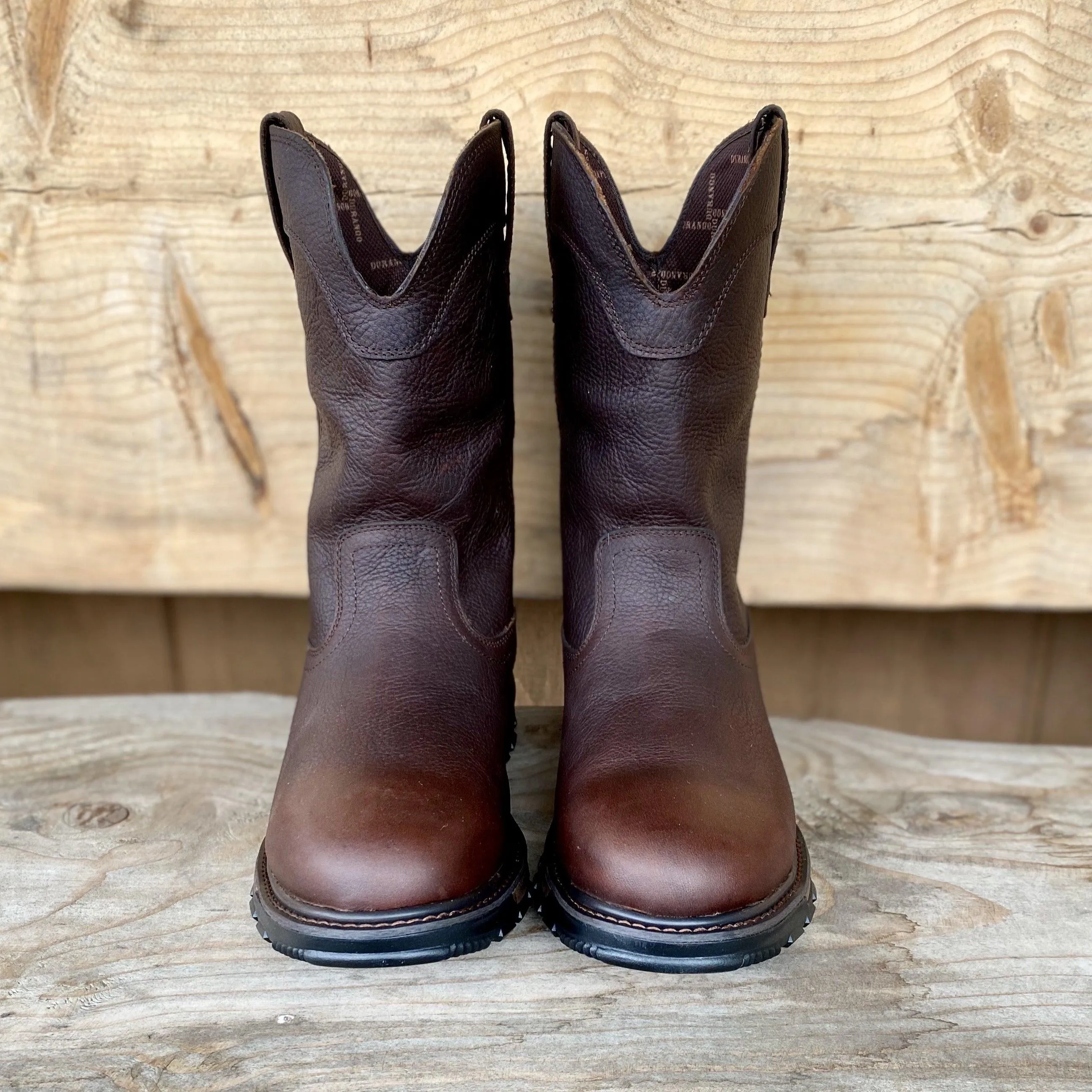 Durango Men's Maverick Dark Brown Waterproof Round Toe Work Boots DDB0332