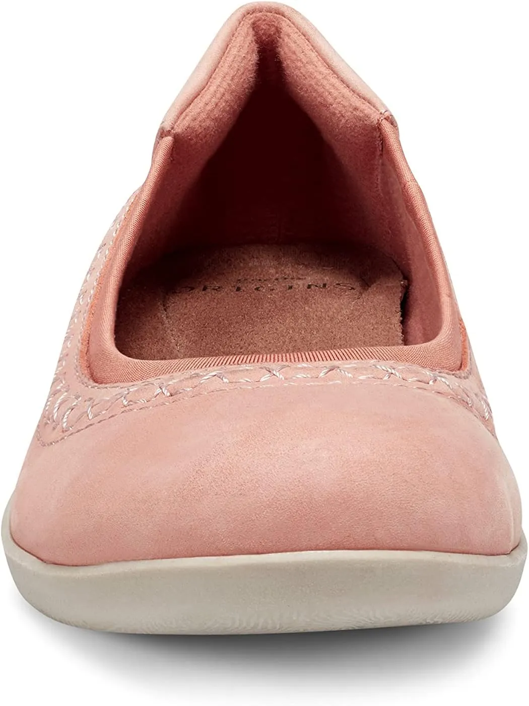 Earth Origins Women's Fable Slip-On Leather Flat for Work, Casual, Everyday