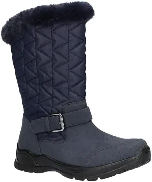 Easy Street Boulder Women's Boot 8 B(M) US Navy-Suede