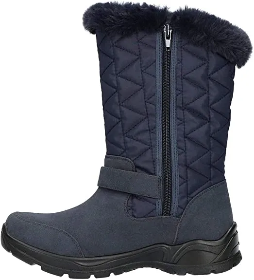 Easy Street Boulder Women's Boot 8 B(M) US Navy-Suede