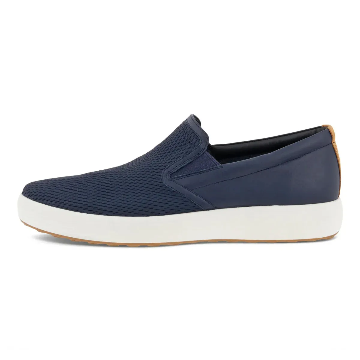 Ecco Men's Soft 7 Slip on Marine