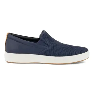 Ecco Men's Soft 7 Slip on Marine