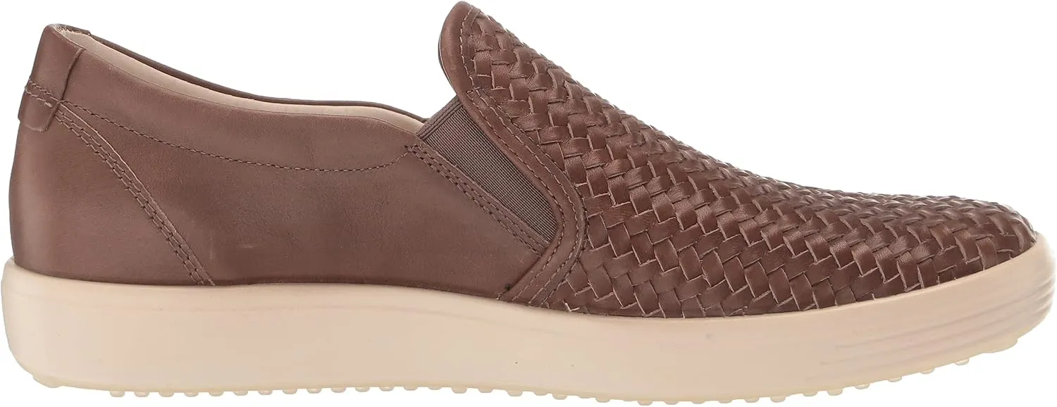 ECCO Women's Soft 7 Woven Slip on 2.0 Sneaker