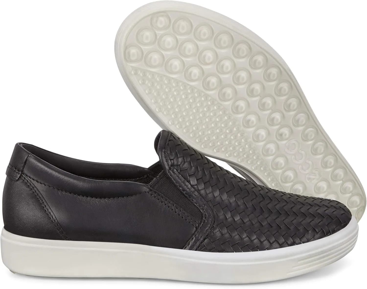 ECCO Women’s Soft 7 Woven Slip On 2.0 Sneaker