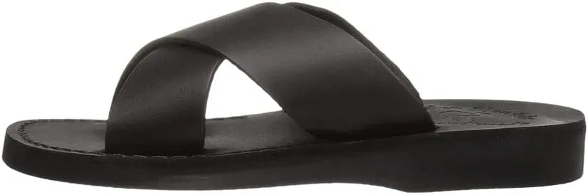 Elan - Leather Cross Strap Sandal - Womens Sandals