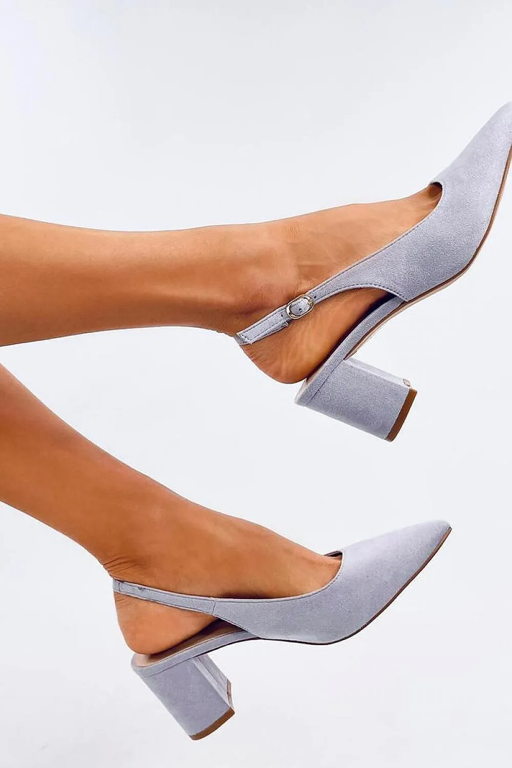 Elegant Sleek Timeless Block Heel Pumps