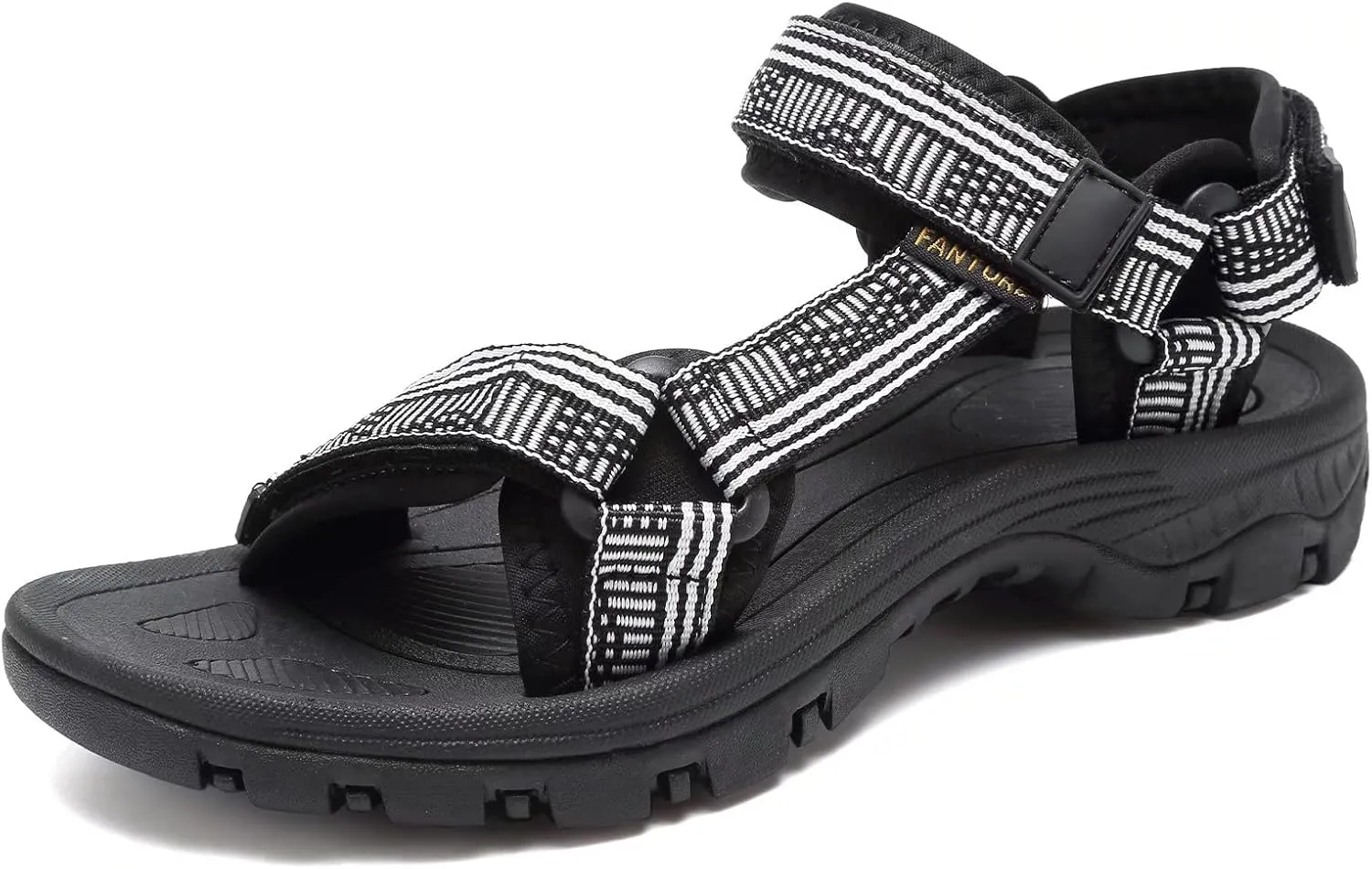 EQUICK Sport Sandals for Women, Open Toe Strap Sandal Anti-skidding Outdoor Water Sandals Comfortable Athletic Sandals for Beach