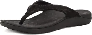 FANTURE Women Orthotic Arch Support Sandal for Comfortable Walk Thong Style Casual Flip Flops