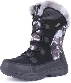 FANTURE Women's Waterproof Mid-Calf Snow Boot | Winter Thinsulate Insulation Warm Fur Lined | Anti-Slip & Lace Up Closure Cold Weather Boots U420WGLBY-20240712