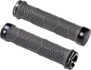 FIFTY-FIFTY Double Lock-On Mountain Bike Grips, Bicycle Handlebar Locking Grips, Non-Slip MTB Handle