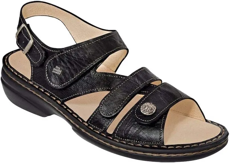 Finn Comfort Women's Gomera Ankle Strap, 34 EU X-Weit