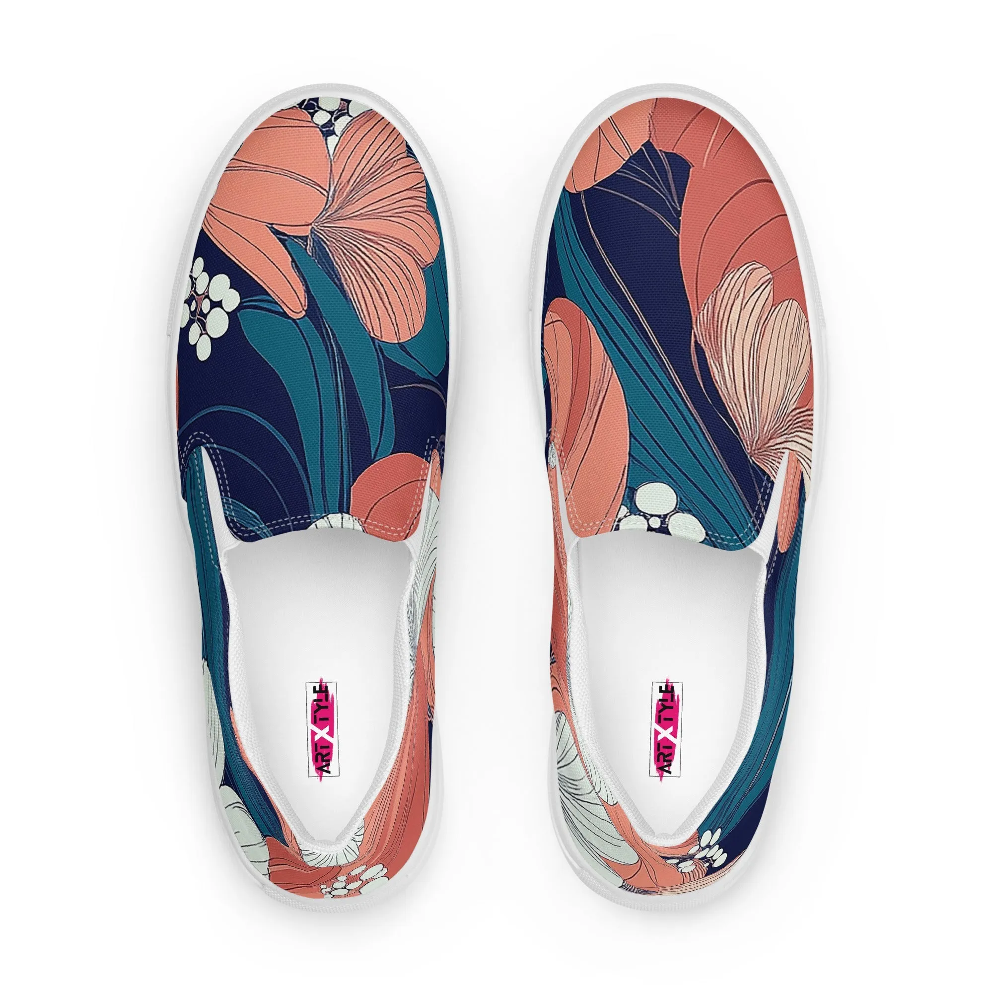 Floral Flow - Slip-on