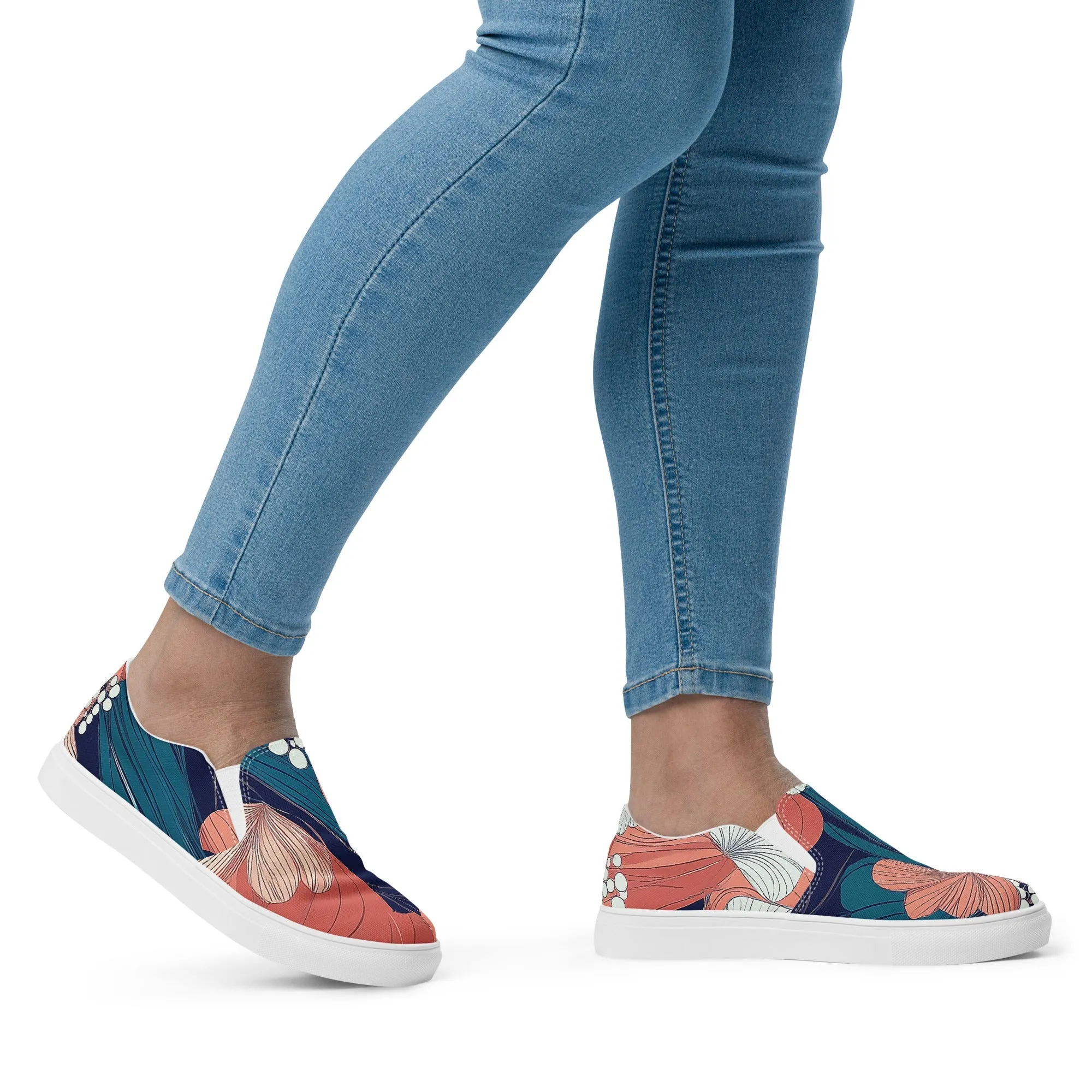 Floral Flow - Slip-on