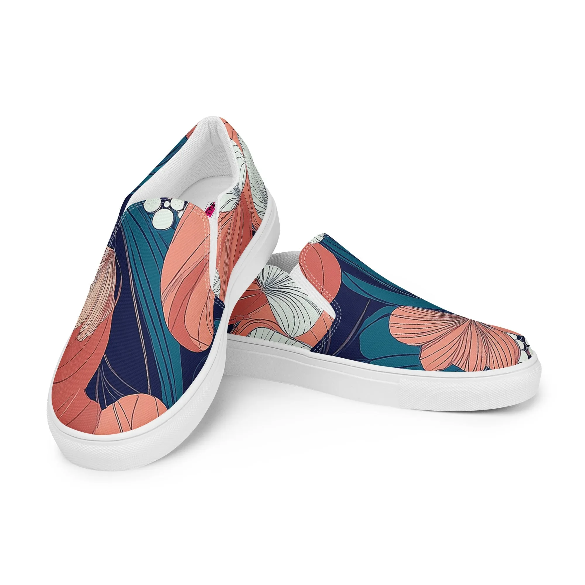 Floral Flow - Slip-on