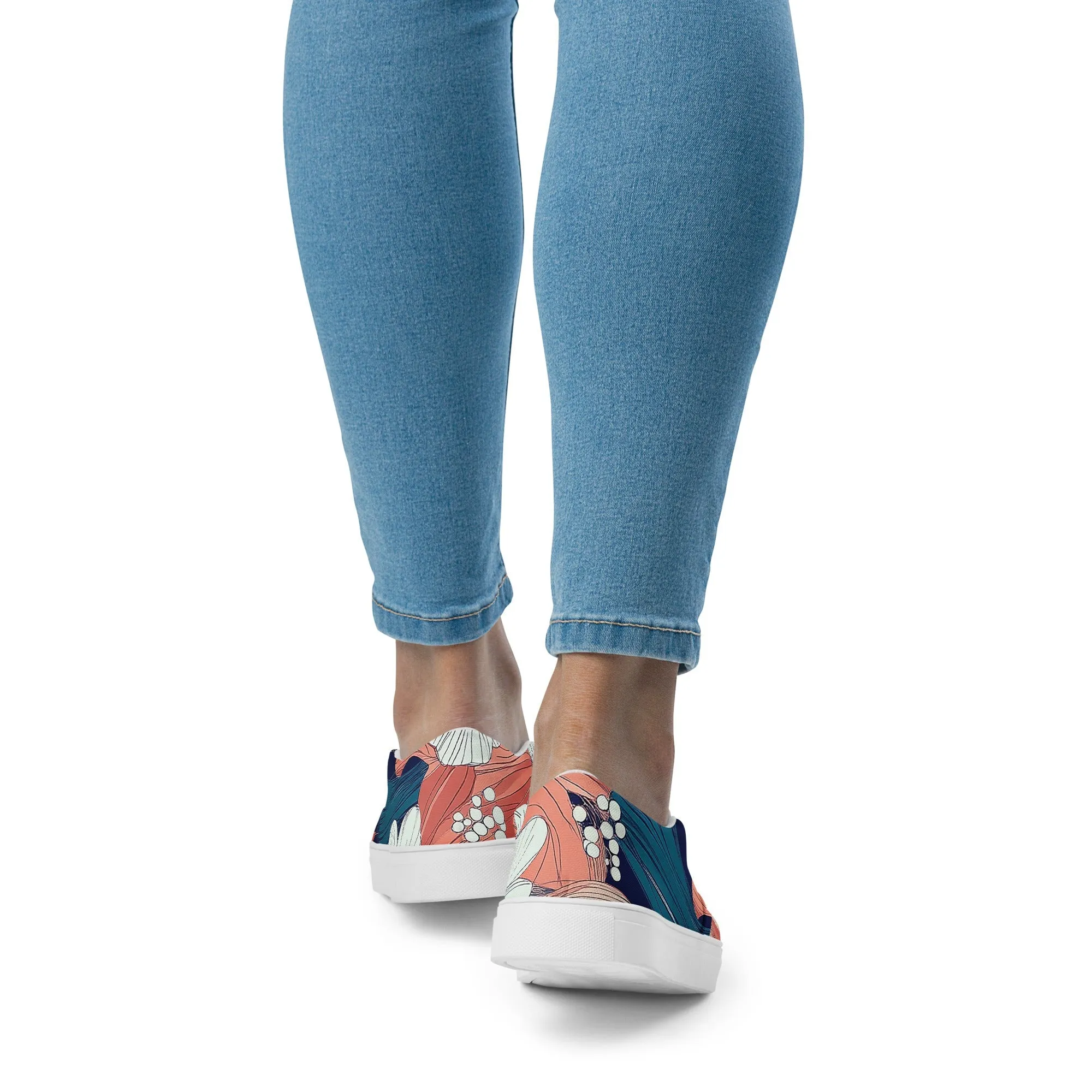 Floral Flow - Slip-on