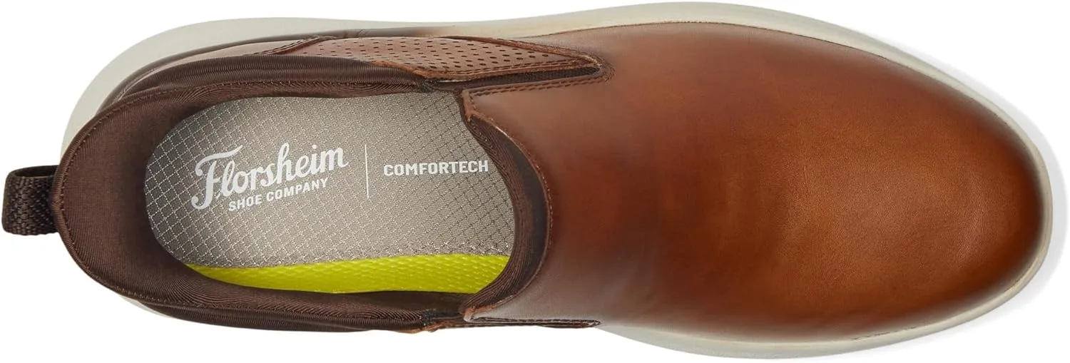 Florsheim Men's Fleet Plain Toe Slip-on Sneakers