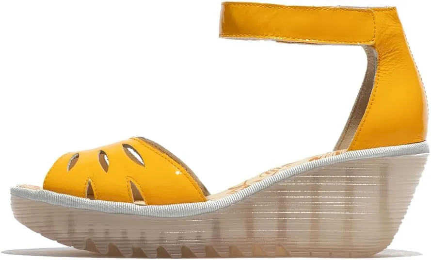 FLY London Women's Yelu454fly Wedge Sandal