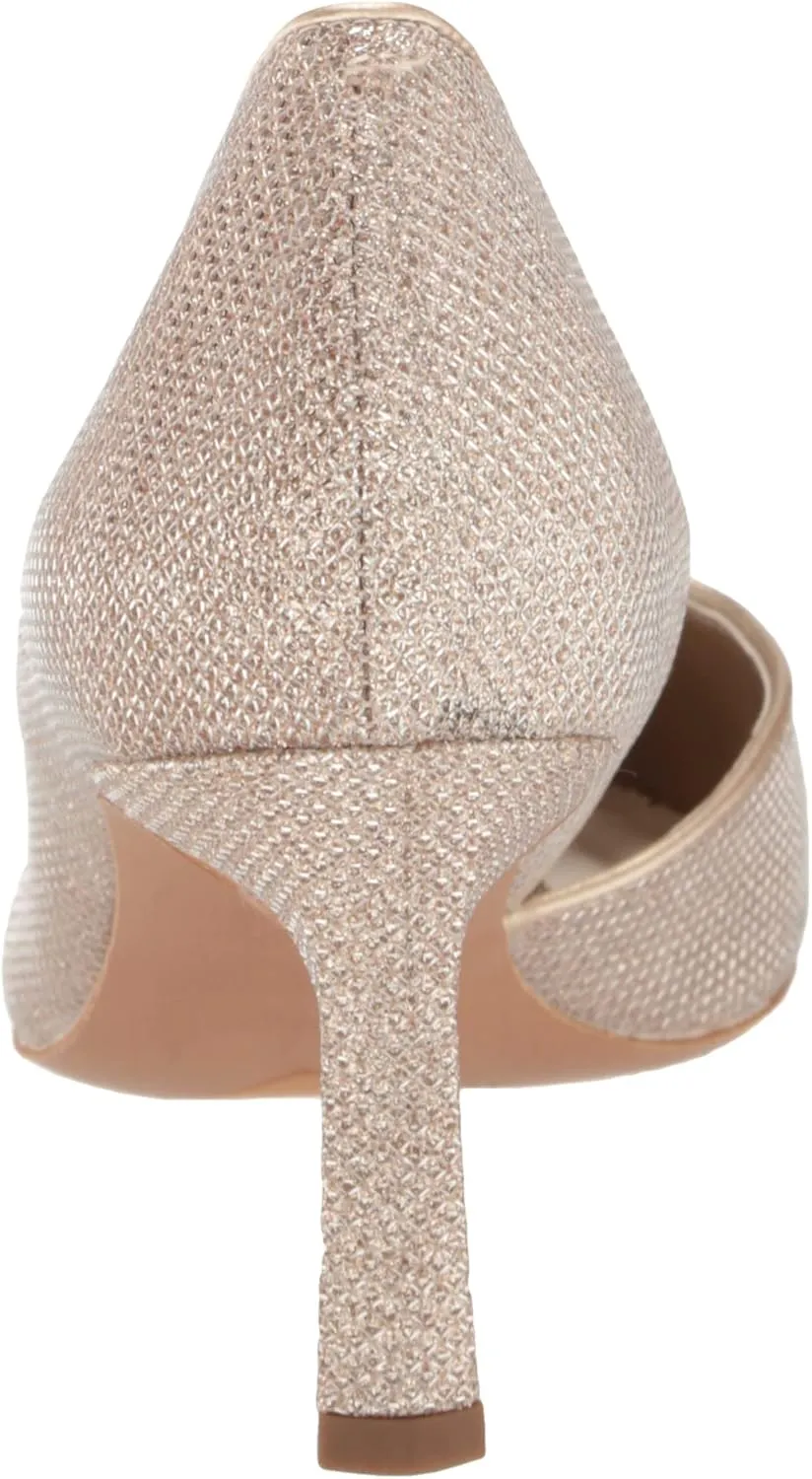 Franco Sarto Women's Tana Pointed Toe D'Orsay Mid Heel Pump