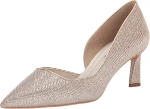 Franco Sarto Women's Tana Pointed Toe D'Orsay Mid Heel Pump
