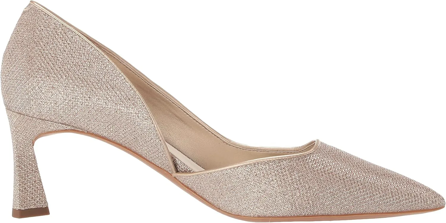 Franco Sarto Women's Tana Pointed Toe D'Orsay Mid Heel Pump
