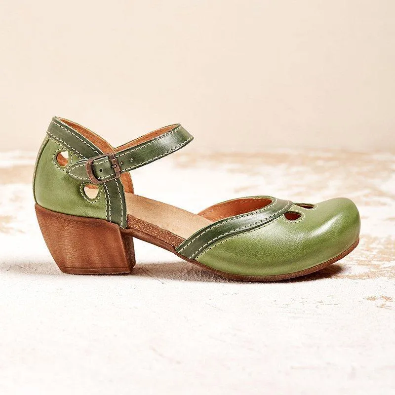 Fria | Comfortable Low-heeled Sandals