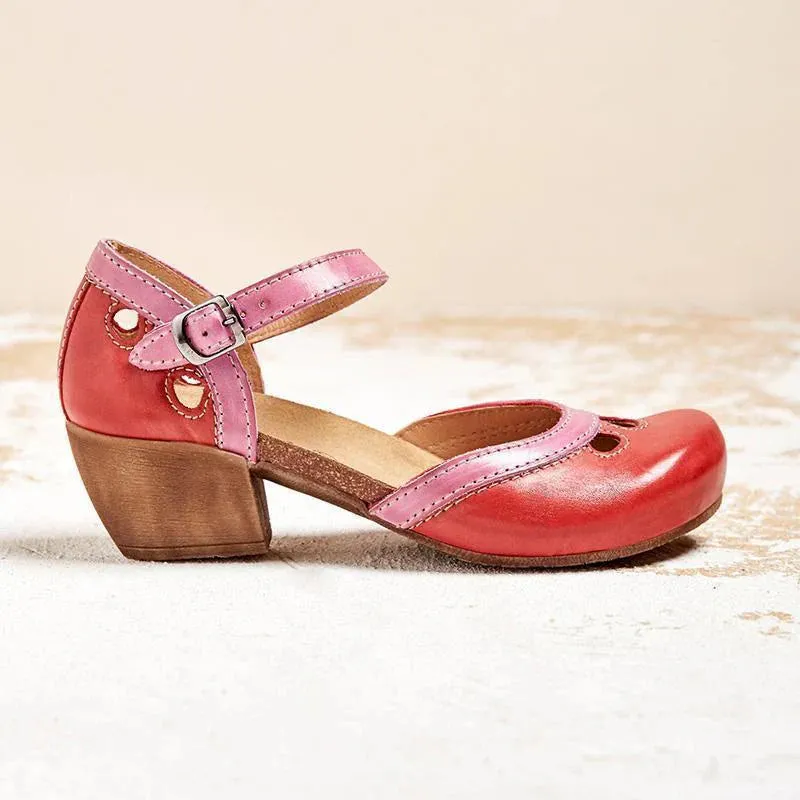 Fria | Comfortable Low-heeled Sandals