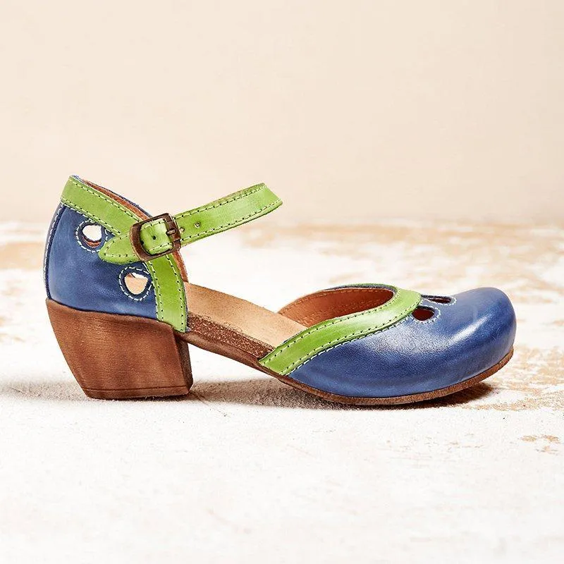 Fria | Comfortable Low-heeled Sandals