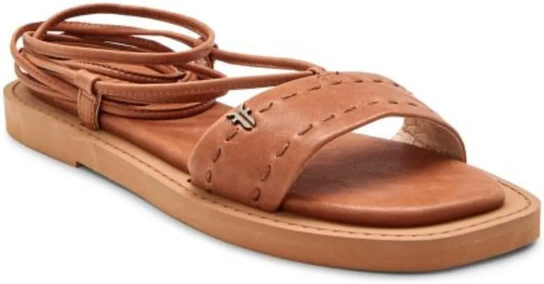 Frye Faye Ankle Tie Sandal for Women, Stylish and Comfortable Leather Design, Elegant Footwear