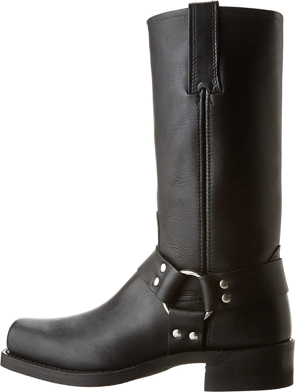 Frye Harness 12R Boots for Men with Oiled-Leather Upper, Goodyear Welt Construction, Stacked Leather Heel, and Nickel Hardware – 12” Shaft Height
