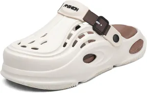 Garden Clogs Shoes for Mens Womens Outdoor Slip-on Beach Sandals with Arch Support Unisex Platform Classic Waterproof Lightweight