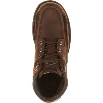 Georgia Boot Brown Athens Steel Toe Waterproof Mens Work Boots G7603 **ONLINE ONLY