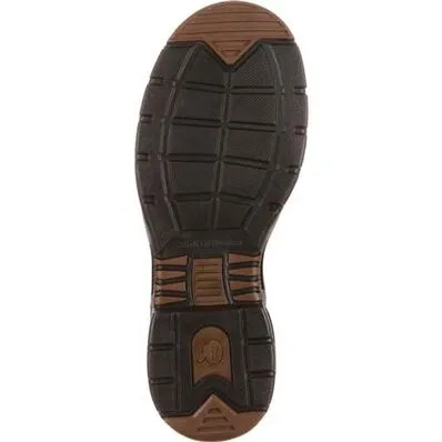 Georgia Boot Brown Athens Steel Toe Waterproof Mens Work Boots G7603 **ONLINE ONLY