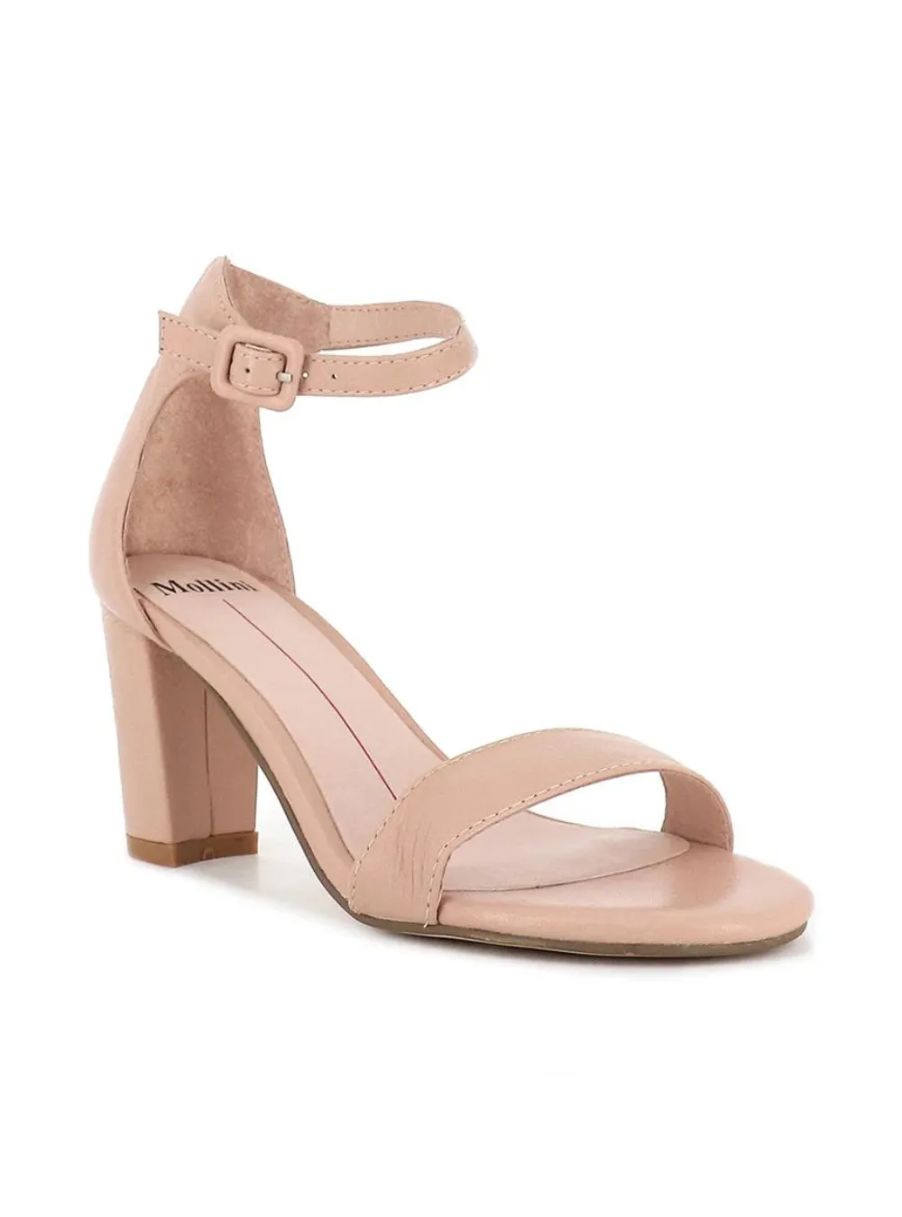 Gessie Blush-Natural Heel