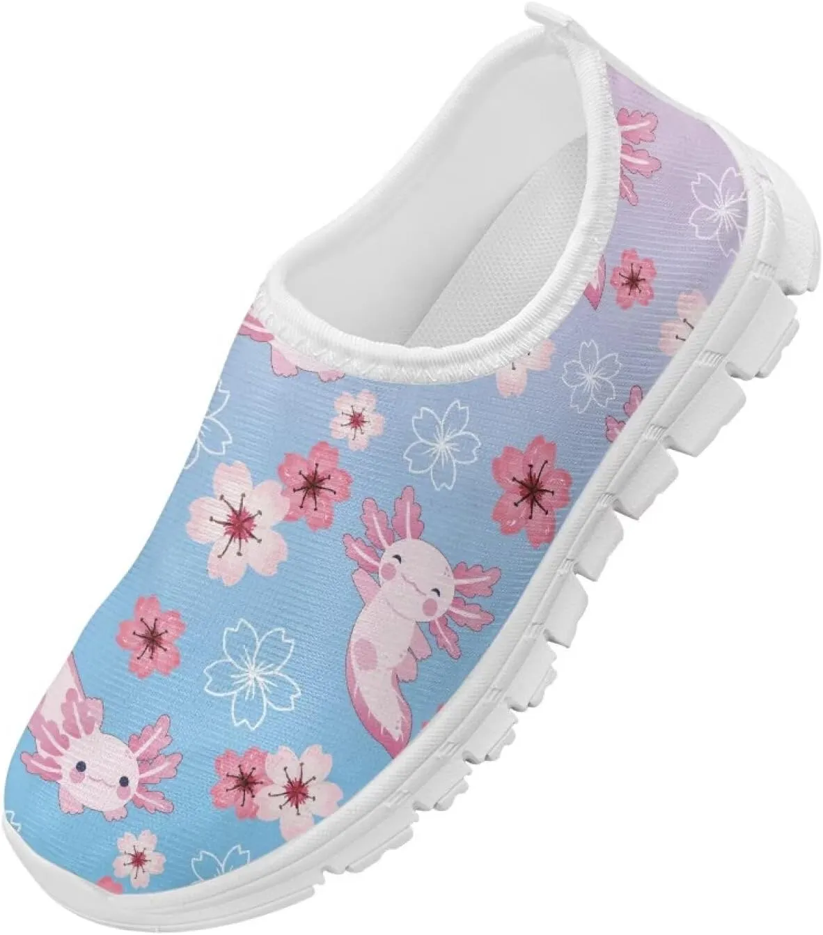 Girls Kids Slip On Sneakers Big Kids Casual Gym Tennis Shoes Soft Sole