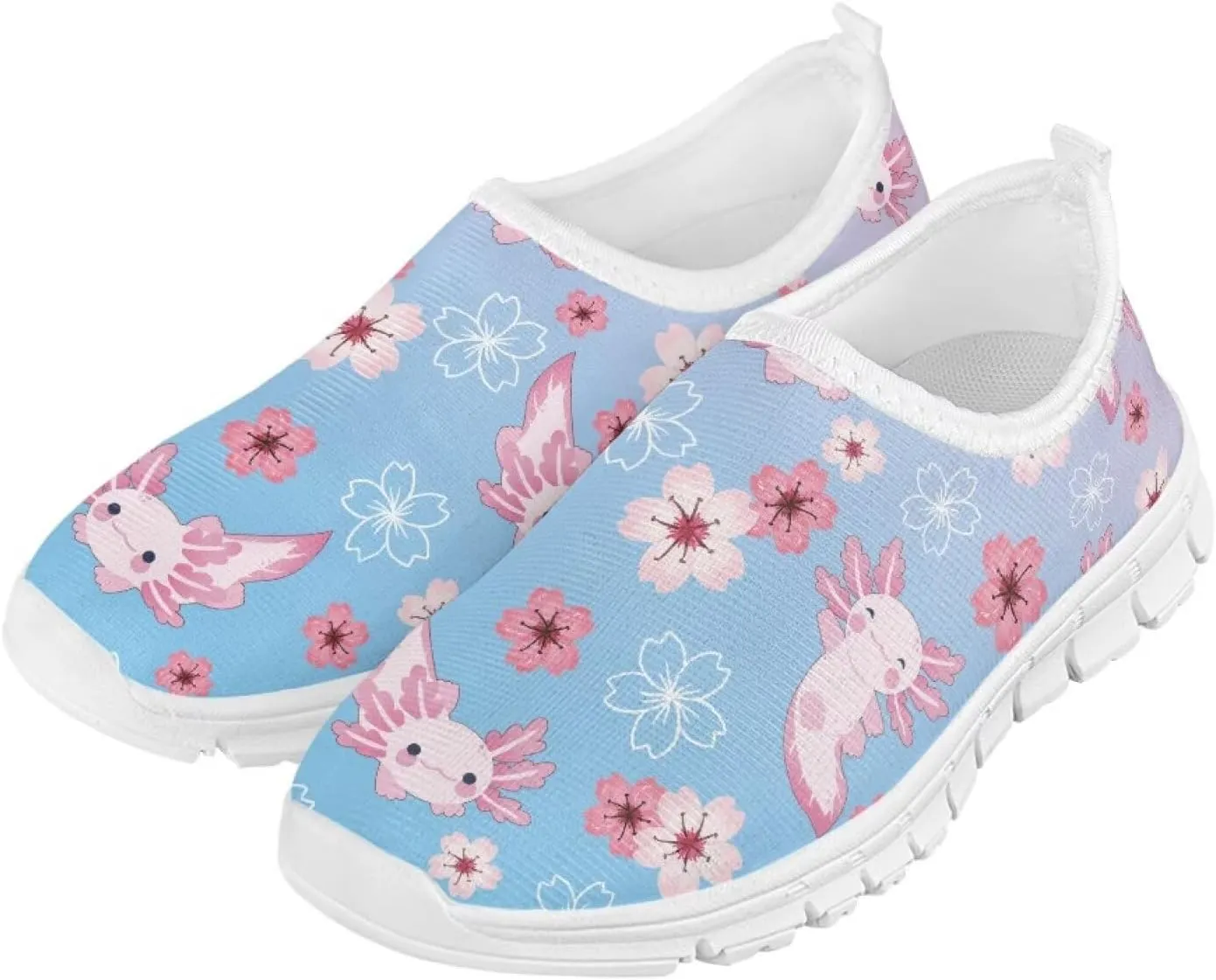 Girls Kids Slip On Sneakers Big Kids Casual Gym Tennis Shoes Soft Sole