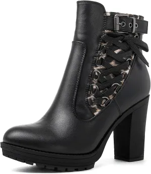 GLOBALWIN Women's High Heel Boots For Women