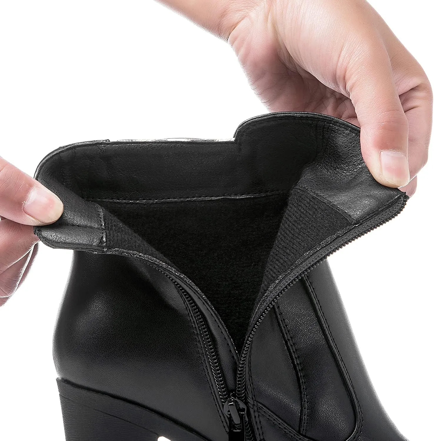 GLOBALWIN Women's High Heel Boots For Women