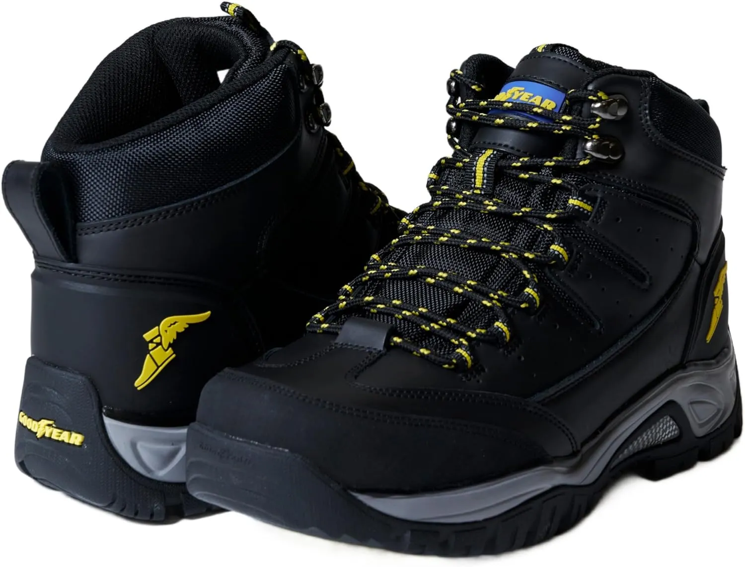 Goodyear Barrett Mens Boot -Steel Toe Work Boots for Men with Rugged Comfort & Protection