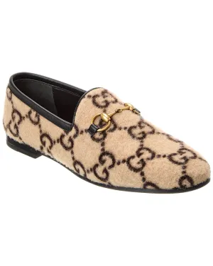 Gucci Horsebit GG Wool Loafer