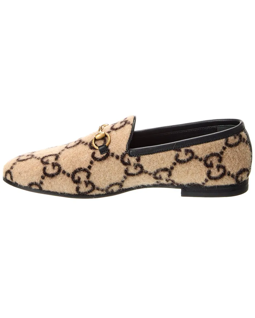 Gucci Horsebit GG Wool Loafer
