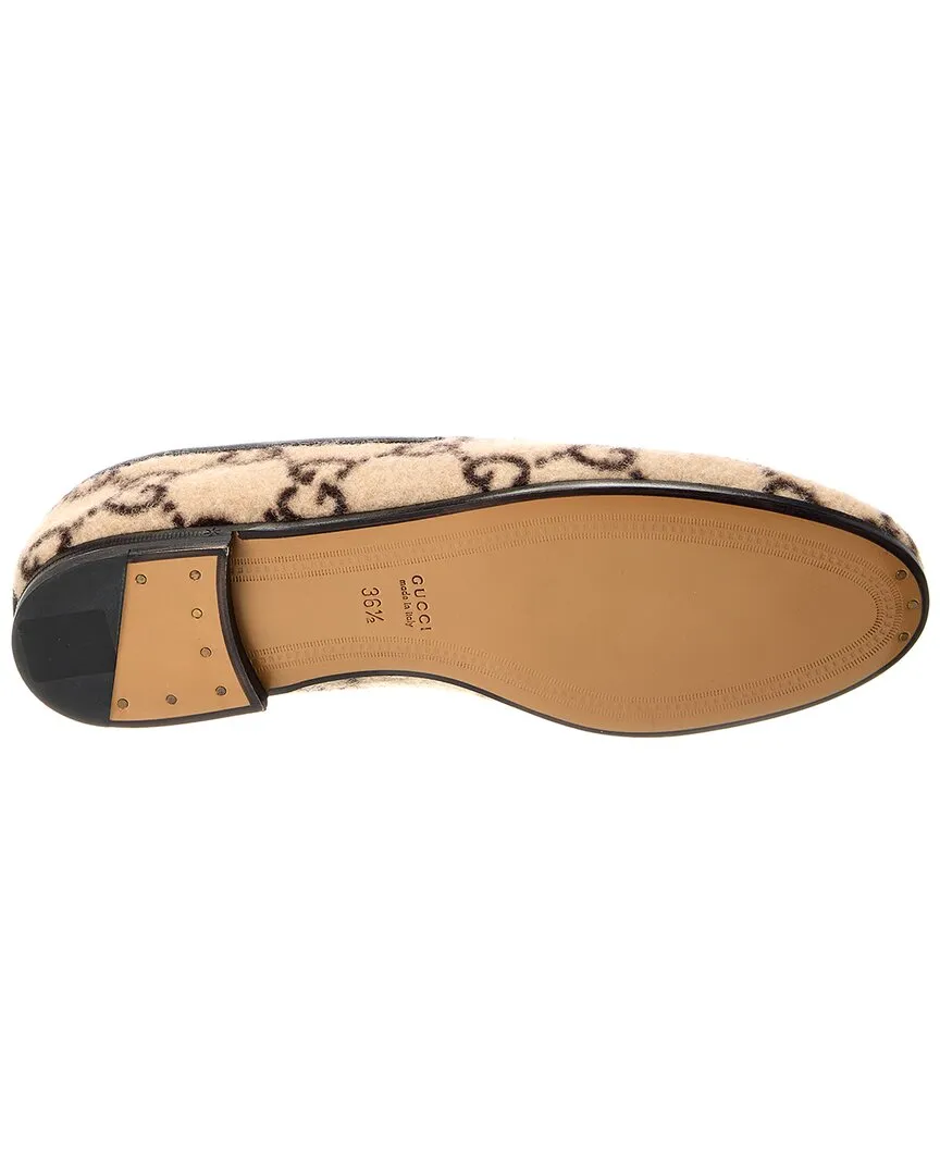 Gucci Horsebit GG Wool Loafer