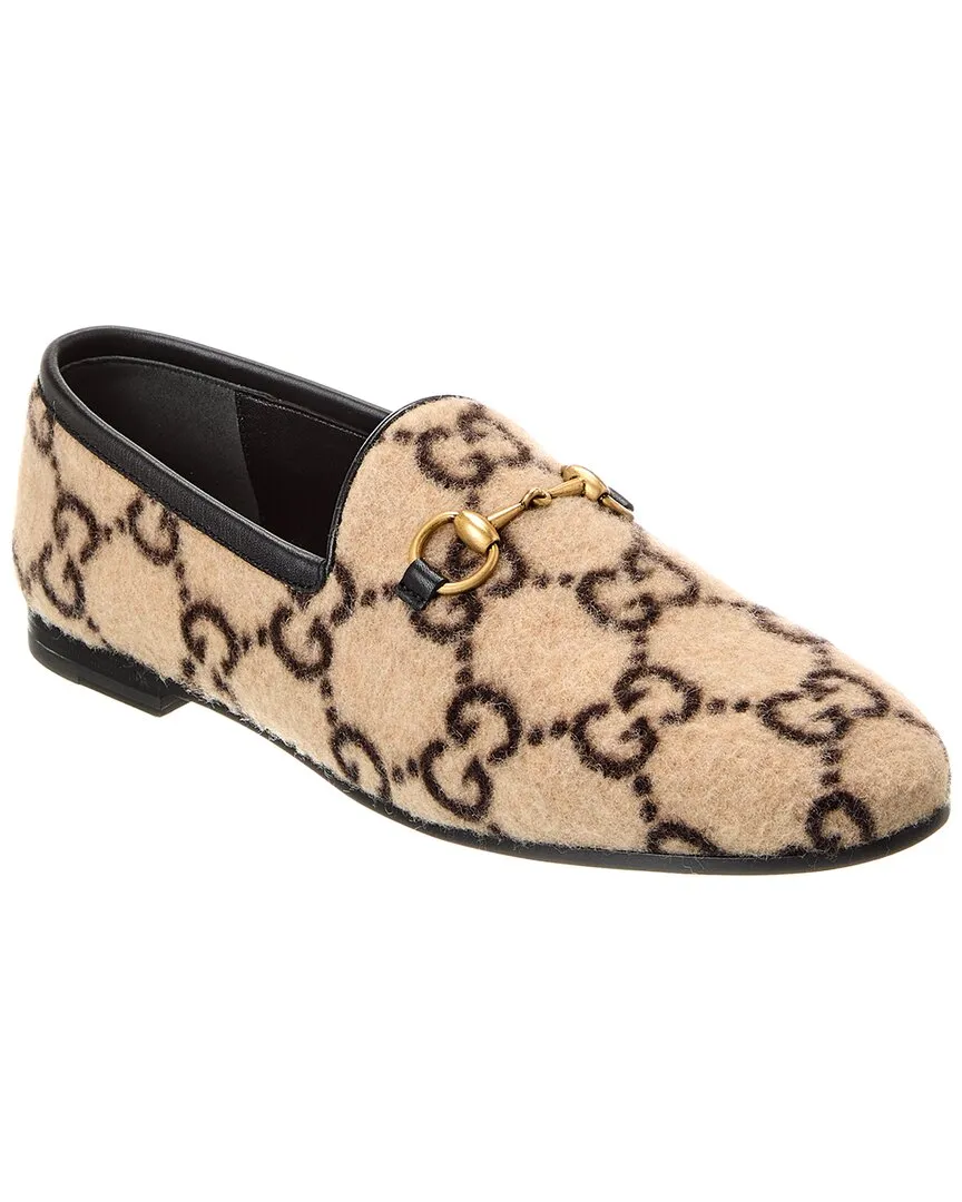 Gucci Horsebit GG Wool Loafer