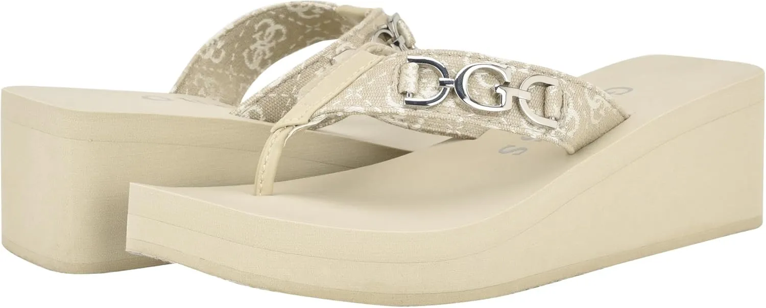 GUESS Women's Edany Wedge Sandal