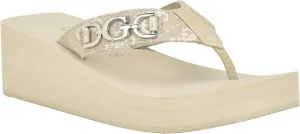 GUESS Women's Edany Wedge Sandal