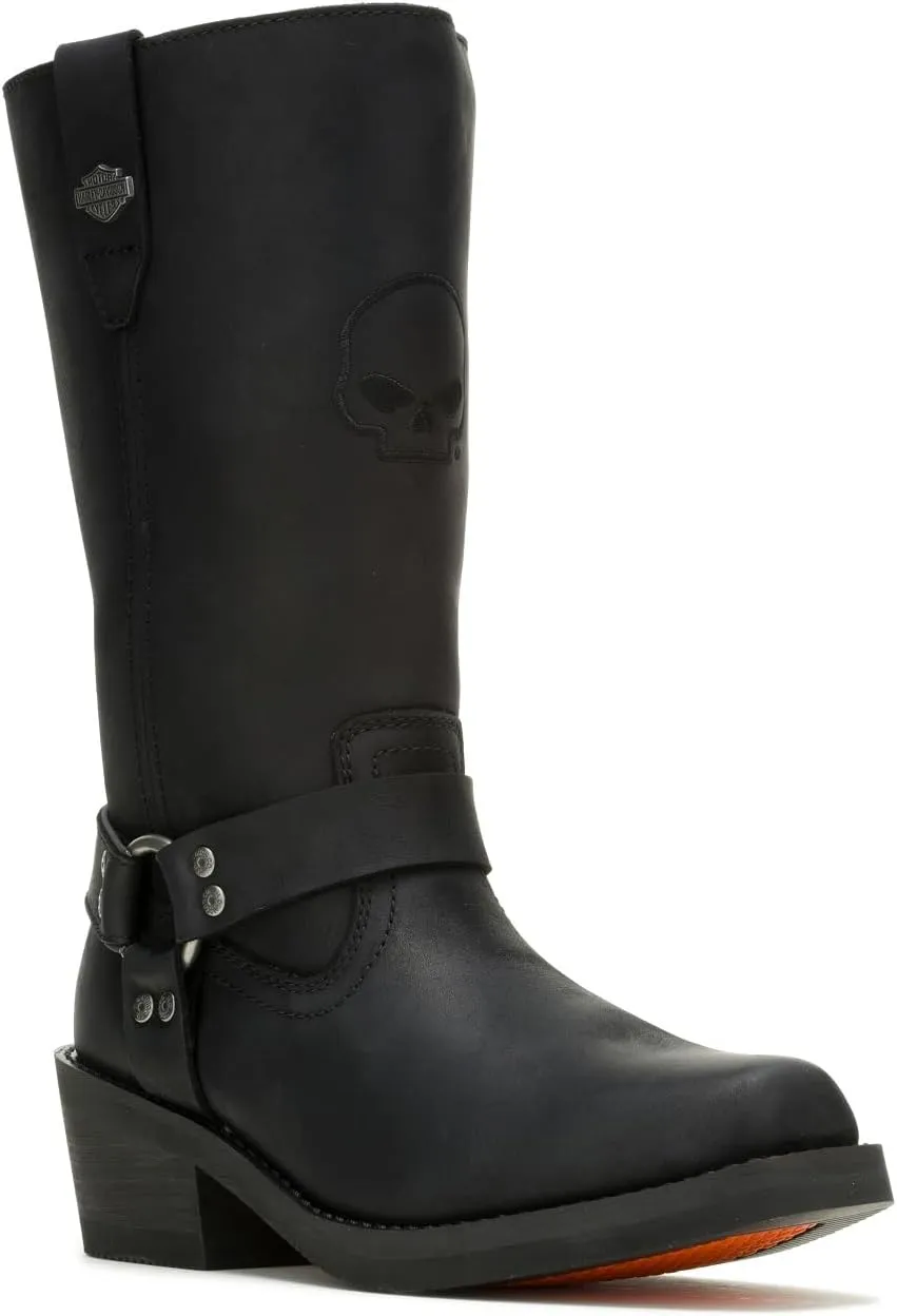 Harley-Davidson Women's Korsen Tall Ride Waterproof Motorcycle Boots D87310