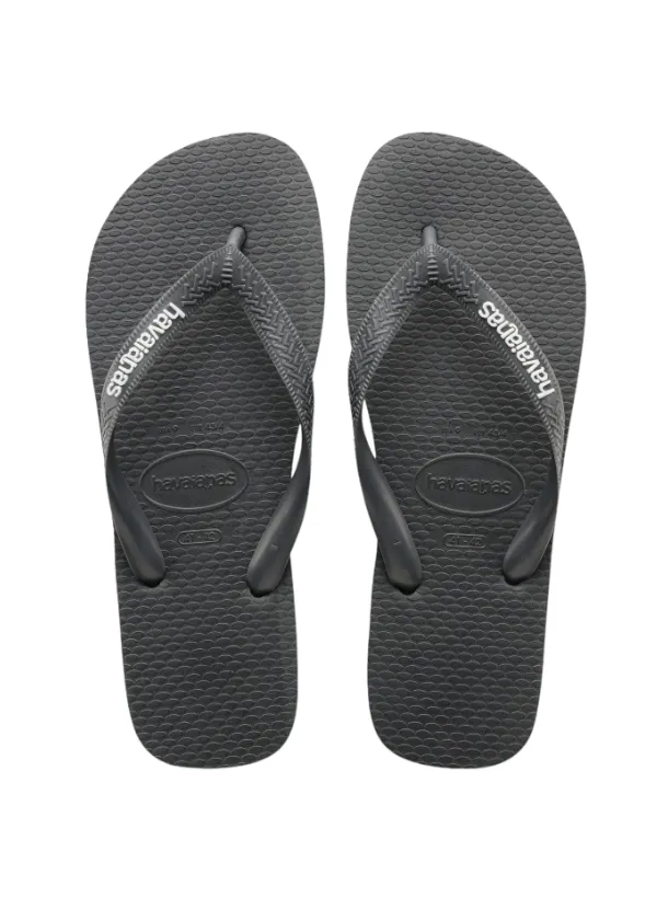 .Havaianas Mens Logo Filete Black/Graphite - (LOGOFILETE) - HV16 - F