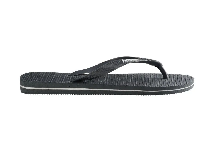 .Havaianas Mens Logo Filete Black/Graphite - (LOGOFILETE) - HV16 - F