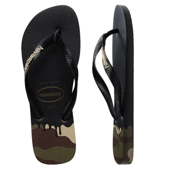 .Havaianas Mens TP STR Logo Camo - (TOPSTRIPESLOGO) - HV51 - F